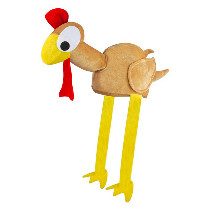 Christmas Turkey Hat with Head and Legs