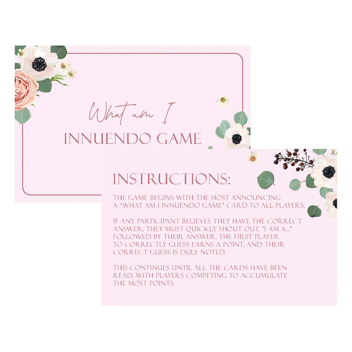 3 in 1 Hen Party Card Games What am I innuendos, Drink if you've ever and Dares
