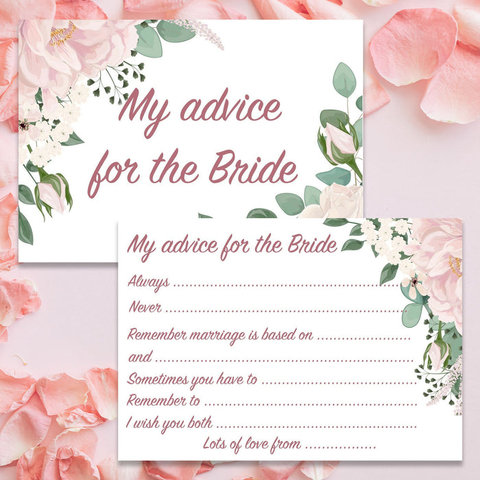 Pack of 48 Hen Party Card Games Advice Keepsake
